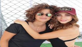 احتفال ميريام فارس بعيد ميلاد شقيقتها خلال فترة العزل المنزلي