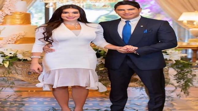 احتفال ياسمين صبري وأحمد أبو هشيمة بعقد قرانهما