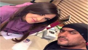 رسالة رومانسية من أحمد العوضي لياسمين عبد العزيز شكرا لأنك في حياتي بحبك